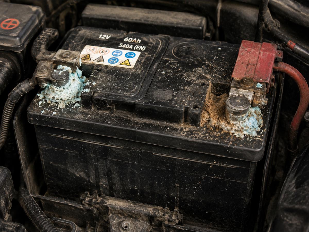 Voiture ne démarre plus — batterie HS